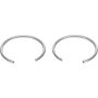 Vertex Pistons 72121K Vertex Piston 09-13 Honda MUV 700 Big Red 700cc - Pack of 2