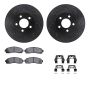Dynamic Friction 8412-54058 Rotor Kit