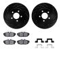 Dynamic Friction 8512-54042 Rotor Kit