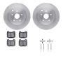 Dynamic Friction 6512-13156 Rotor Kit