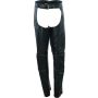 Kuryakyn 094450 Leather By River Road Sierra Leather Chaps Black Womens - Medium