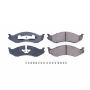 PowerStop 17-477 PowerStop - Z17 Low-Dust Ceramic Brake Pads with Hardware