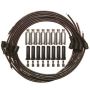 MOROSO MOR51011 Ultra Plug Wire Set Universal GM LS Black