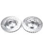 PowerStop JBR1107XPR PowerStop Evolution Performance Drilled, Slotted & Plated Brake Rotor Pair