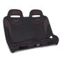 PRP Seats A4901-204 PRP Polaris RZR XP4 1000/XP4 Turbo/XP4 Turbo S RST Rear Suspension Bench- Black/Red