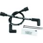 TwinPower 110117 Twin Power 65-79 FL FX 89-99 Softail 91-98 Dyna 65-85 XL Black Ignition Wire Set