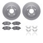 Dynamic Friction 4512-59137 Rotor Kit