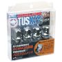 Project Kics Chrome Wt603 Tuskey 12X1.25 4 Locks + 1 Key - Silver