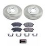 PowerStop SC5969 Semi-Coated Rotor and Low-Dust Ceramic Brake Pad Kit