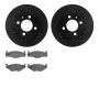 Dynamic Friction 8602-74003 Rotor Kit
