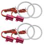 Oracle Lighting 2380-003 LED Dual Halo Kit, Red