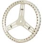 LONGACRE LON52-56866 Steering Wheel 15in Flat & Drilled