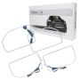 Oracle Lighting 2383-334 ColorSHIFT(tm) Halo Kit, Square Ring Design, ColorSHIFT(tm) - No Controller