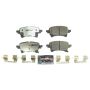PowerStop Z36-2233 PowerStop - Z36 Truck and SUV Carbon-Fiber Ceramic Brake Pads with Hardware Kit