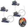 Oracle Lighting 2399-330 ColorSHIFT(tm) Dual Halo Kit, ColorSHIFT