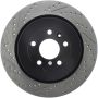 Stoptech 127.65137R Slotted & Drilled Sport Brake Rotor