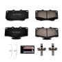 PowerStop Z23-436 PowerStop - Z23 Daily Driver Carbon-Fiber Ceramic Brake Pads with Hardware Kit