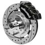 Wilwood 140-15981-D 70-81 FBody/75-79 A&XBody Dynapro Frt Brk Kit 11.75in D/S Rtr Blk Caliper Use w/ PD Spindle