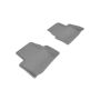 3D MAXpider 2013-2019 Cadillac ATS/ATS-V Kagu 2nd Row Floormats - Gray