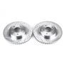 PowerStop AR8345XPR PowerStop Evolution Performance Drilled, Slotted & Plated Brake Rotor Pair