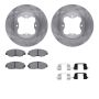 Dynamic Friction 6512-59213 Rotor Kit