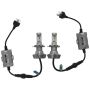 PIAA 24-17504 PIAA H4 All-Weather LED Bulbs, 4000K - 12/24V 24W - Twin Pack