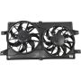 Autopart International Auxiliary Fan Assembly 2403257276