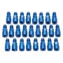Russell Performance Adapter -6 AN Male to 5/16in Quick Disconnect Screw - Blue (Bulk Pkg 25)