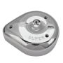 S&S Cycle 17-0378 Teardrop Chrome Air Cleaner Cover For S&S Super E/G Carbs