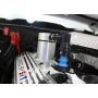 J&L 07-14 Ford Mustang GT500 Passenger Side Oil Separator 3.0 - Clear Anodized