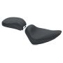 Mustang Motorcycle 76810 Mustang 00-15 Harley Softail Standard Rear Tire Wide Tripper Solo Seat - Black