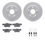 Dynamic Friction 4512-59187 Rotor Kit