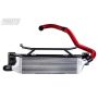 Turbo XS W15-FMIC-RED FMIC for 15-16 Subaru WRX - Wrinkle Red Pipes