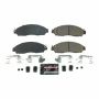 PowerStop Z23-2138 PowerStop - Z23 Daily Driver Carbon-Fiber Ceramic Brake Pads with Hardware Kit