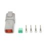 QUICKCAR RACING PRODUCTS QRP71-341 Plug Deutsch 4 Pin Receptacle