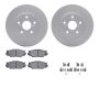 Dynamic Friction 4512-76129 Rotor Kit