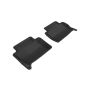 3D MAXpider 2007-2015 Audi Q7 Kagu 2nd Row Floormats - Gray