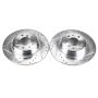 PowerStop EBR422XPR PowerStop Evolution Performance Drilled, Slotted & Plated Brake Rotor Pair
