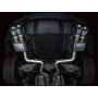 AWE Tuning 3025-42650 AWE 2024 Ford Mustang GT Fastback S650 RWD SwitchPath Catback Exhaust w/ Quad Chrome Silver Tips