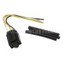NAMZ NHS-PT Replacement Headlamp H4 Pigtail (Models w/H4 Headlight Harness) Incl. Connector/Shrink/Termnls