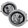 SPYDER 5086341 OEM Fog Light W/OEM Style Switch - Clear