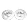 PowerStop EBR1652XPR PowerStop Evolution Performance Drilled, Slotted & Plated Brake Rotor Pair