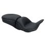 Mustang Motorcycle 79702 Mustang 08-21 Harley Electra Glide,Rd Glide,Rd King Str Glide Lowdown 1PC Seat Black Pearls - Black
