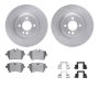Dynamic Friction 6512-32031 Rotor Kit