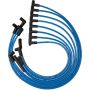 Moroso 72525 Custom Ignition Wire Set - Blue Max - Spiral Core