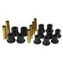 Prothane 77-79 Ford F250 4wd Front Spring & Shackle Bushings - Black