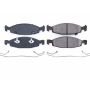 PowerStop 17-790 PowerStop - Z17 Low-Dust Ceramic Brake Pads with Hardware