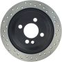 Stoptech 128.34113L Drilled Sport Brake Rotor