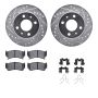 Dynamic Friction 7512-67045 Rotor Kit