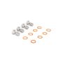 Goodridge 20037 97-01 Honda Prelude (Base Model) Stainless Steel Brake Line Kit